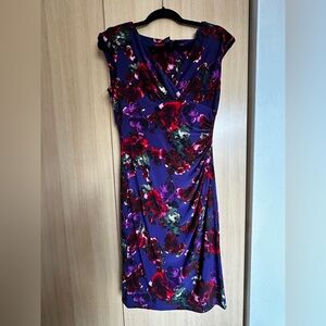 Flower midi dress